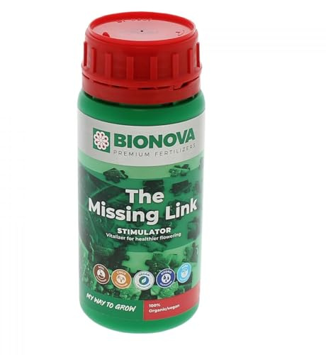 The missing link Stimulator für Blüten, Wachstum, 0,25 l Bio Nova