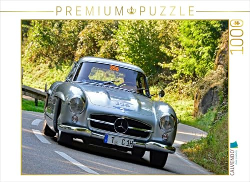 CALVENDO Puzzle Mercedes 300SL Flügeltürer - 1954 | 1000 Teile Lege-Größe 64 x 48 cm Foto-Puzzle für glückliche Stunden