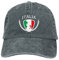 Zxm Italia Baseballmütze Italien Italien Flagge verstellbar Cowboyhut Baseballkappe - Grau - Einheitsgröße