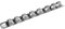 Zerodis Rail pour Douilles Mural Acier au Carbone avec 8 Clips Support de Stockage(190mm-3/8)