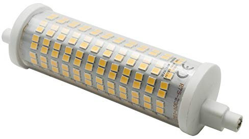 Zeitnet Inc. Lampadina attacco R7S 192 LED SMD 2835 lampada 19W 2500 lumen 118mm 230V NO DIMMERABILE (TEMPERATURA LUCE CALDA 3000K)