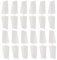 Ainkou 24 PCS Nail Art Sponges Make Up Wedges Triangle Shape Cosmetic Wedges Foundation Beauty Tool