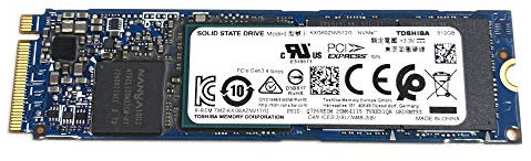 Toshiba 512GB SSD XG6 PCIe Gen3 NVMe M.2 2280 KXG60ZNV512G KP8C4 for Dell HP Lenovo Acer Asus PC Desktop Laptop
