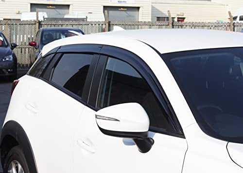 AUTO CLOVER Windabweiser Set für Mazda CX-3 2015+ (6-teilig)