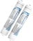 2 Pack Inline Water Filter 1/4 Quick-Connect Replacement Cartridge Inline Activated Carbon Block Filter for Refrigerator, Ice Maker, Under Sink System, Reduces Chlorine, Fluoride, Limescale and More