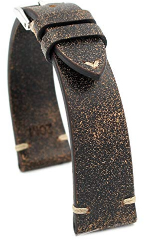 RIOS1931 Sagittarius Vintage Rindsleder-Uhrenarmband