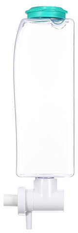 Kavolet 300 ML Distributeur Savon Mural, sans perçage, Simple tête Distributeur de Savon Manuel, Salle de Bain Gel Douche Porte-shampooing Liquide, Distributeur Savon Douche Transparent