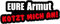 Aufkleber Sticker Eure Armut kotzt Mich an! Fun Auto Moped ca. 16x6 cm