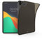 kwmobile Carcasa Compatible con Apple iPad Air 11 (6. Gen 2024) / iPad Pro 11 - (2022) / (2021) Funda - Ultrafina y Flexible de plástico TPU - Puertos y Botones accesibles - Negro/Transparente