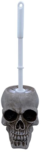 Gothic Totenkopf Toilettenbürste - alternativ Stiftehalter/Kerzenhalter/Blumentopf/Aufbewahrung für Krimskrams