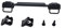 SHLPDFM ISOfix 1357238 Kit de fixation pour siège enfant pour Focus Mk2 2004-2011