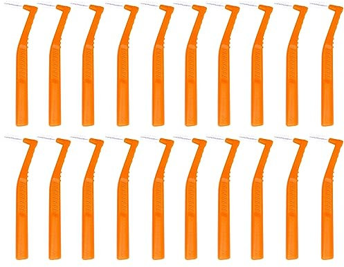 Interdentalbürste, abgewinkelt, Zahnbürste, 1,2–1,5 mm, 20 Stück