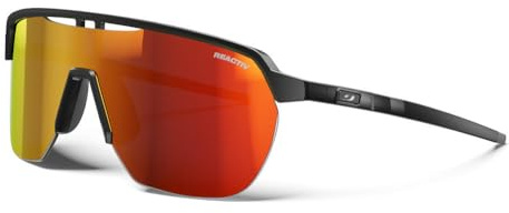 Julbo Frecuencia Gafas de Sol, Negro/Gris, M Unisex Adulto