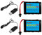 AMZZN 2PCS 6.0V 2200mah SM-2p Plug AA Nimh Batterie avec câble de Charge USB pour TB141 TB142 DE37 RC Voiture Jouet Voiture, télécommande excavatrice Voiture Camion d'ingénierie Voiture Batterie