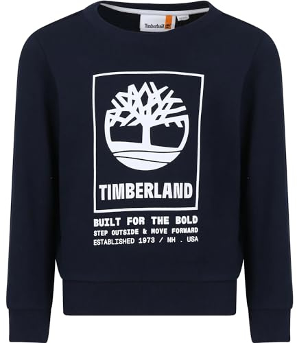 Timberland Sweatshirt mit Rundhalsausschnitt Blau T60075 83D, blau, 14 Jahre