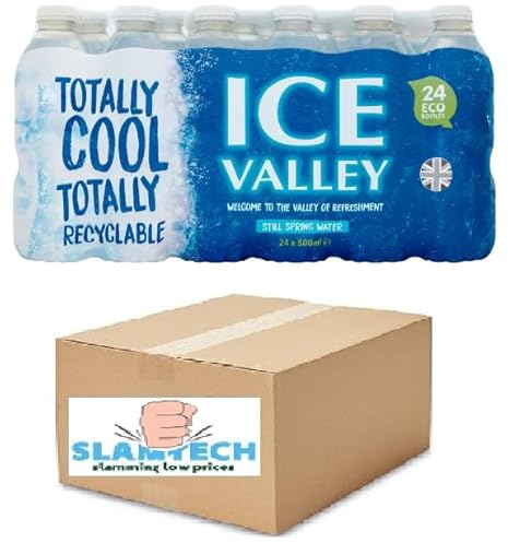 ICE VALLEY Spring Water Still 500ml - Case of 24