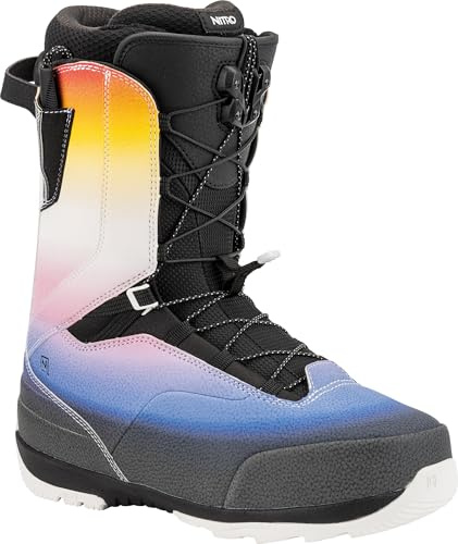 Nitro Snowboards Herren Venture TLS '23 All Mountian Freeride Freestyle Schnellschnürsystem Boot Snowboardboot