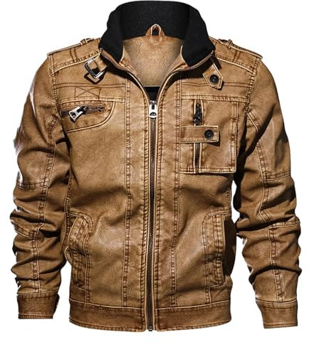 Veste Cuire Aviateur Blouson Canadienne Homme Veste en Jean Noire Oversize Manteau Homme Hiver Cuir Blouson D Aviateur Blazer Homme Rose Veste Cuir A Capuche Homme Veste sans Manche pour Homme