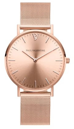 PAUL VALENTINE Damen Armbanduhr Melrose MESH 38 MM PV38411