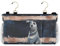 EtherSpher Neutral Australian Fur Seal Navy Blue and Rose Gold Striped Bedside Caddies Bedside Hanging Storage Bag for Bedside Shelf and Bunk Bed Shelf
