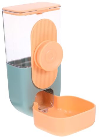 FONDOTIN Futterspender Automatischer Futterspender Mit Hängedesign Für Hase Meerschweinchen Katze Kunststoff Große Kapazität Haustierzubehör