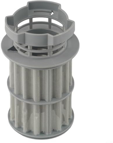 Jotekonoby Filtro di scarico per lavastoviglie Bosch Kenmore 645038, parte di ricambio ad alta densità, microfiltro, facile da installare, per più modelli, grigio