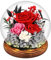 Roses Éternelles en Verre, Rose Éternelle, Cadeau d'anniversaire, Cadeau pour Maman, Petite Amie, Anniversaire, Anniversaire De Mariage, pour Elle (Roses Rouges)