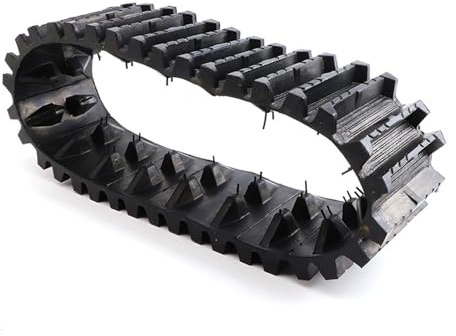 Motorradzubehör Gummiketten for Raupenfahrzeuge, passend for ATV, Go-Kart, UTV, Buggy, Schneefräse, Sandschneemobil, Quad, Dirtbike, Räder und Zubehör Austauschbar
