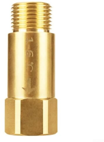 Valvola antigelo in ottone, valvola antigelo resistente per esterni, protezione antigelo, valvola di scarico sensibile alla temperatura (DN15 1-4 ℃)