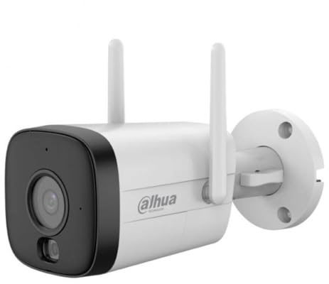 Dahua DH-IPC-HFW1539DTK1P-SW-PV-0280B - Cámara Bullet IP WiFi 5MP con Smart Dual Light