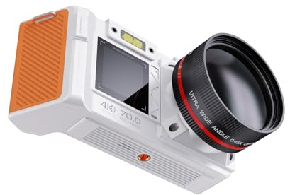 Digital Mirrorless Camera, 4K Video 96MP Photo with 50x for Zoom and 3.5 Inch HD Screen, WiFi Connectivity for Vlogging Travel