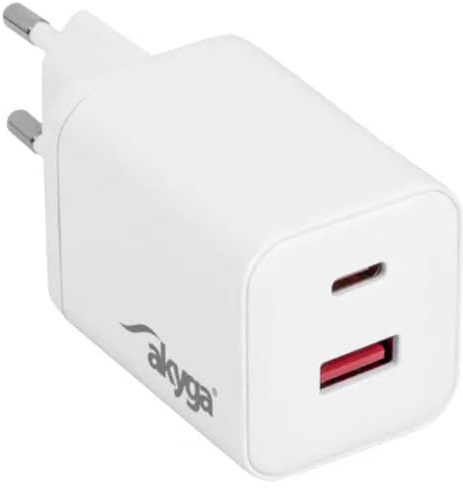 AKYGA USB Ladegerät 45 W USB-C®, USB-A Weiß