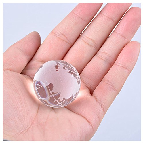 Longwin Weltkugel aus Glas, klar, 30mm Diameter