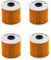 Road Passion Filtro Olio per KAWASAKI KLR600 KL600 1984-1990 KLR650 1987-2016 KLR650 CAMO 650 2016 KLR650 NEW EDITION 2014 KL650 TENGAI 1989-1992 (4 per pacchetto)