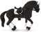 SCHLEICH 42457 Friese Hengst Reitturnier, für Kinder ab 5-12 Jahren, Horse Club - Spielset