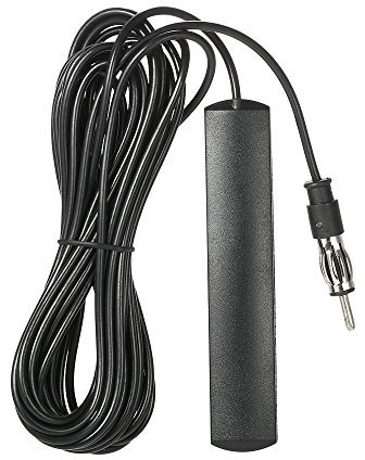 YGL Universal Antena de Parche de Radio de Coche 85-112MHz 5M Cable de Señal de Estabilidad