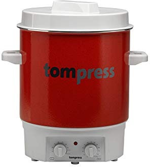 Stérilisateur émaillé électrique avec minuterie Tom Press - TOM PRESS
