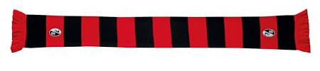 SC Freiburg Schal „Blockschal rot/schwarz