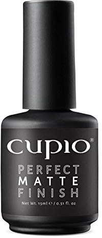 Perfect Matte Finish Cupio 15 ml, top coat, matte top coat, matte nägel, matter versiegler, versiegler, soak off, gel nägel,