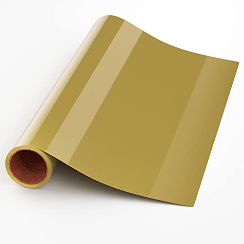 Zidwzidwei Flexfolie Plotter Textil, 12 x 6ft Heat Transfer Vinyl Textilfolie Plotter für Kleidung,Bügelfolie Plotter Textilien Transferfolie zum Aufbügeln DIY T-Shirt Stoffe (Braun)