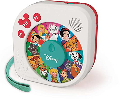 Clementoni- Érase Una Vez Disney, Cuentacuentos Historias Clásicas De Disney, Juguete en español a Partir De 3 años (55467)