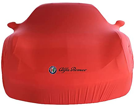 PNNNU Auto Copriauto da Esterno per Alfa Romeo Spider (Type 939) 2006-2011 Mostra di Auto Telo Copriauto Velluto Auto Copertura Antipolvere Garage Telo copriauto Copri Macchina