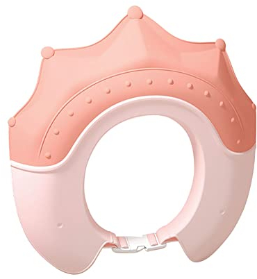 Surakey Baby sicherer Shampoo Cap,Duschhaube Kinder Badekappe Baby Verstellbare Krone Haare Waschen Kinderschutz Schild Shampoo Schutz Baby-Visier für Augenschutz, Ohren und Gesicht,Babypflege