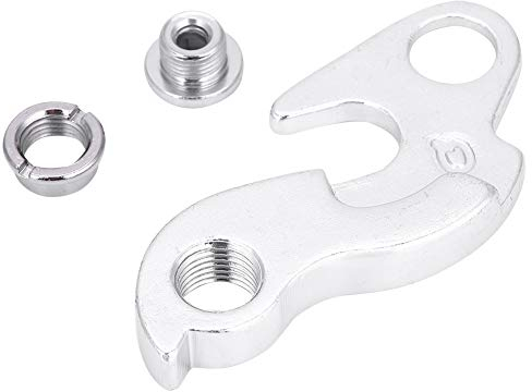 Ejoyous Fahrrad-Heckgetriebe-Mech-Aufhänger, Aluminiumlegierung, Fahrrad-Schaltwerk-Aufhänger, Getriebe-Heckhaken, Mech-Mountainbike-Rahmen, Heckhaken-Adapter, für Fahrrad, MTB,