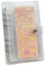 Transparenter Aufkleber-Organizer, Aufbewahrungsordner für Kpop Deco Aufkleber, A6, Stickerbuch, Sammelalbum für Planer, Sammelalbum und Tagebuch, Aufkleber, doppelseitig, 50 Taschen