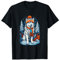 Siberian Husky Mit Wintermütze Glücklicher Siberian Husky T-Shirt