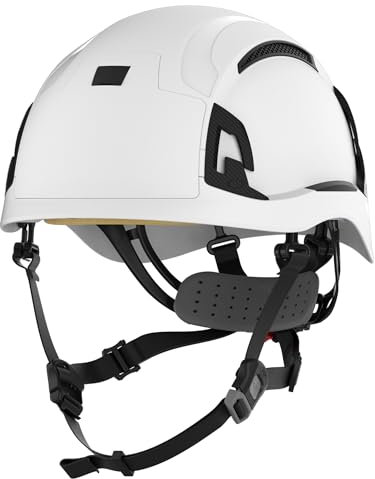 JSP EVO® ALTA™ Baseworker™ Safety Helmet - Wheel Ratchet - Vented - White (ARB170-000-100)