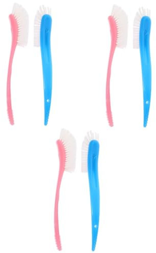 ibasenice 3sets Ergonomischer Flaschenbürstenreiniger Wandmontierbarer Griff Für Tassenreinigungsset 2pcs * 3