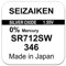 Generic 2 x Seiko Watch Battery 346 SR712SW Seiko Watch Battery Button Battery Made in Japan