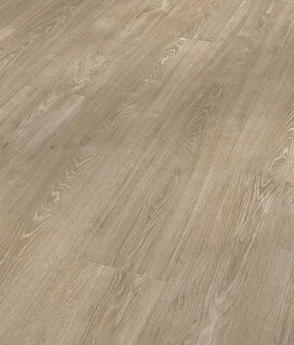 Meister Laminatboden MeisterDesign. Laminate LL 250 2052 x 248 x 10 mm 06277 Eiche weißgrau Porensynchron-Struktur